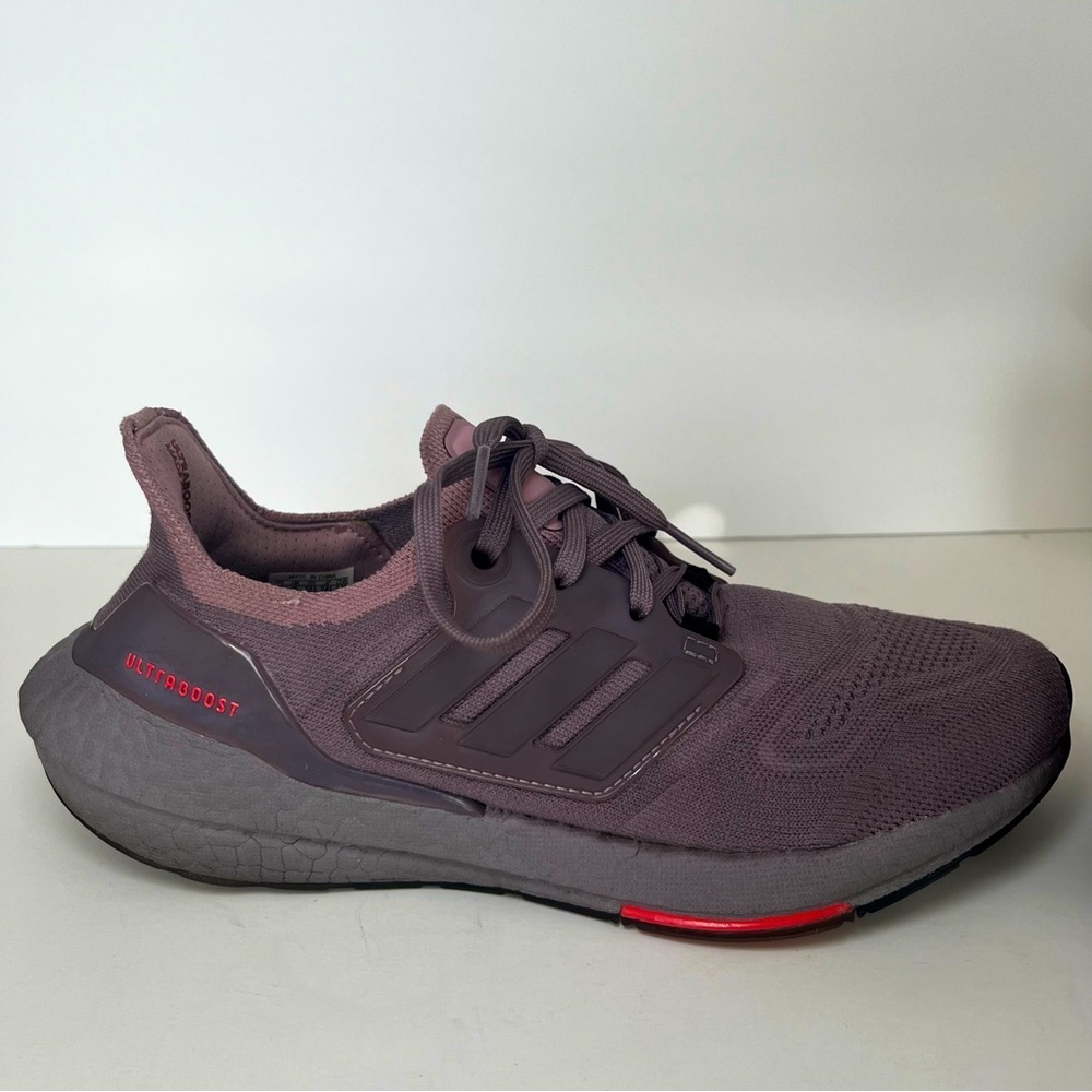 Adidas Ultraboost 22 Women’s Running Shoes Size 7.5 Purple Exercise Walking - Picture 5 of 10